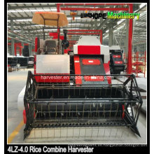 Rice Combine Harvester con pista de goma en venta